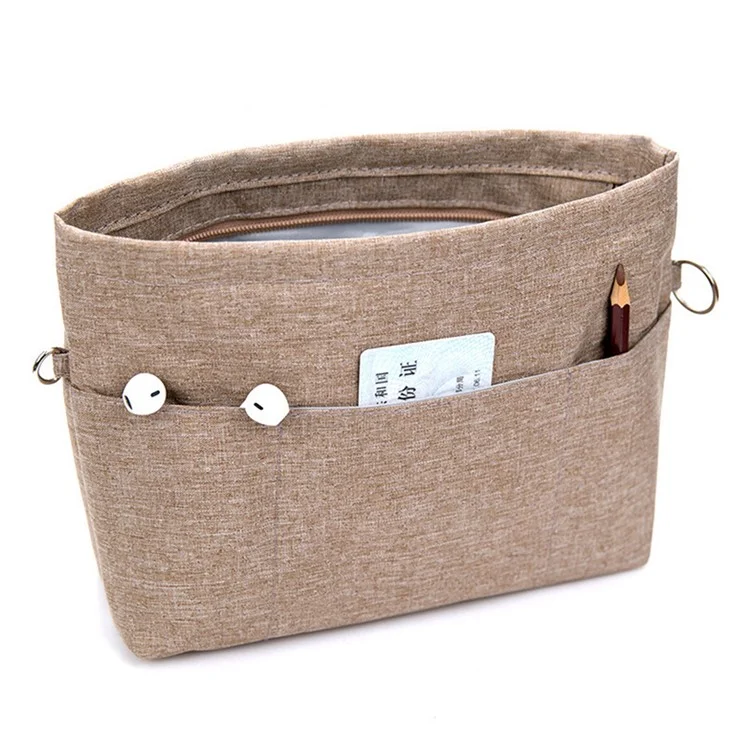 270 Travel Camping Cosmetic Organizer Waterproof Oxford Cloth Makeup Bag, Size: XS - Grey