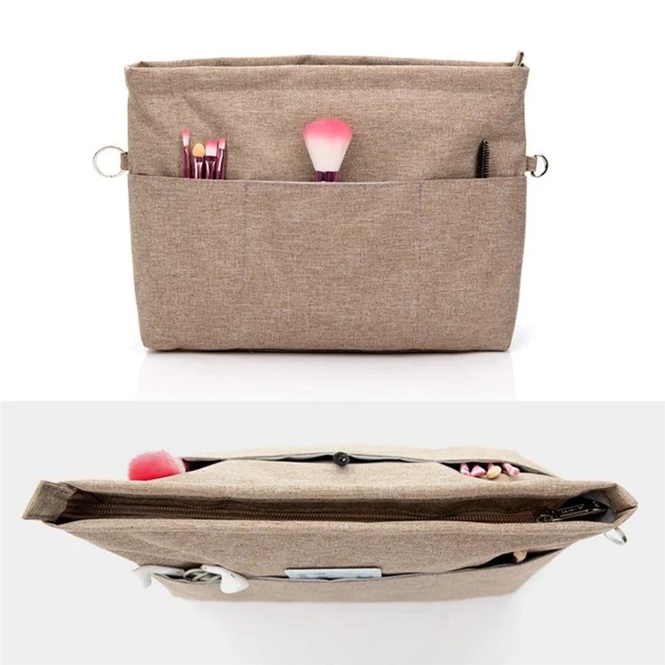 270 Travel Camping Cosmetic Organizer Waterproof Oxford Cloth Makeup Bag, Size: XS - Grey