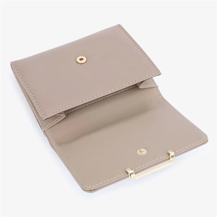 TAILIAN T2616-002 Portefeuille pour filles en cuir PU Porte-cartes Porte-monnaie pour femmes - Vert