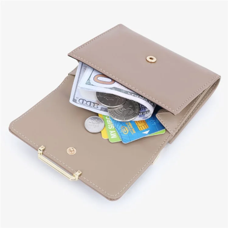 TAILIAN T2616-002 Portefeuille pour filles en cuir PU Porte-cartes Porte-monnaie pour femmes - Vert