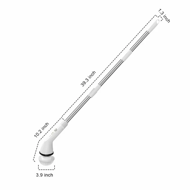 S1 Multifonction Ménage Wireless Electric Cleaning Brush avec Poignée Amovible