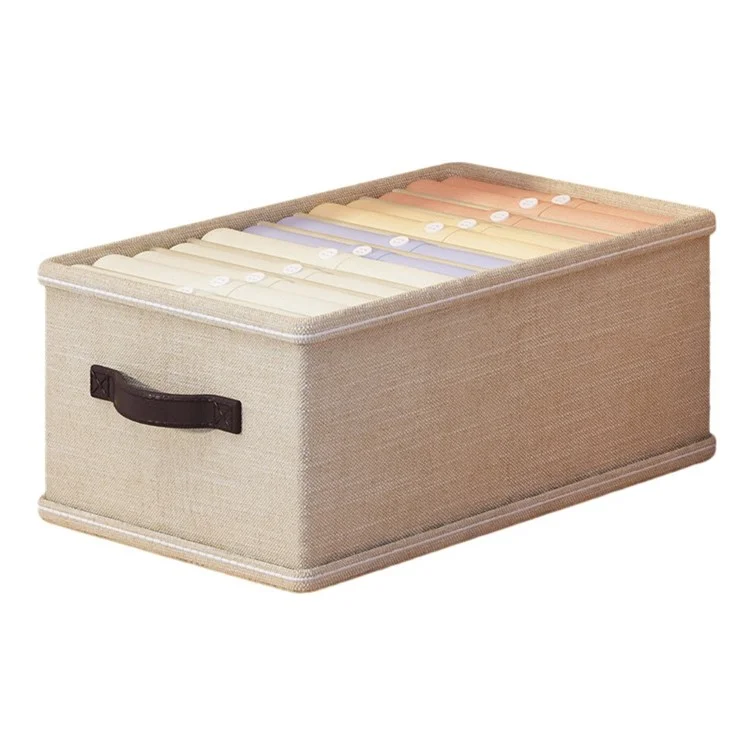 Organizador de Almacenamiento de Armario de 12 Rejillas - Beige