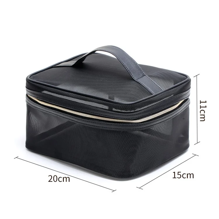 047+048+049+050+051+052 6Pcs / Set See-through Cosmetic Bag Travel Toiletries Pouch