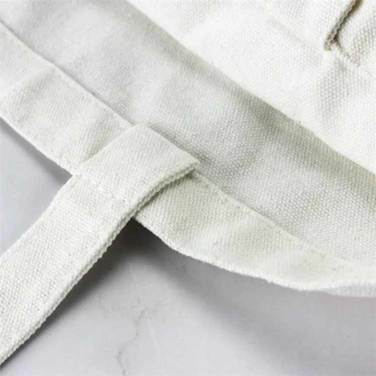 Bulk Buy Thermal Transfer Canvas Tote Handbag Shoulder Bag Supports DIY Printing - Black