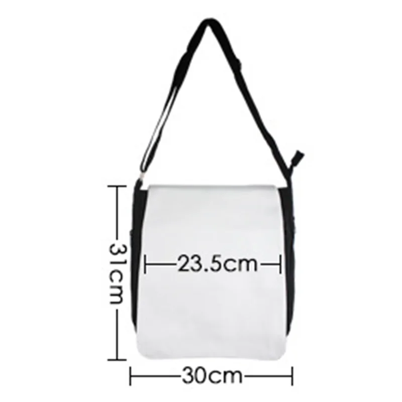 Bulk Purchasing Crossbody Bag DIY Thermal Transfer Printing Canvas Shoulder Bag Purse