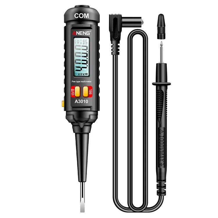 Aneng A3010 2-in-1 Digitaler Multimeter-teststift-kabel-bruchpunkt Tester DC / Wechselspannungskapazitätsmesser