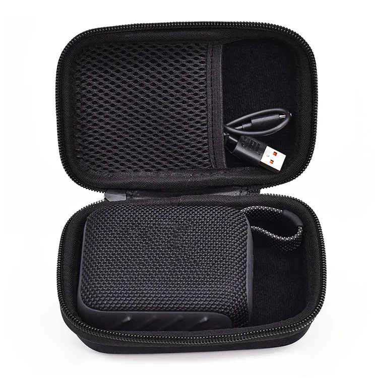 Per JBL Go 4 Bluetooth Speaker Borsa da trasporto Nylon+ Guscio rigido in EVA Custodia protettiva