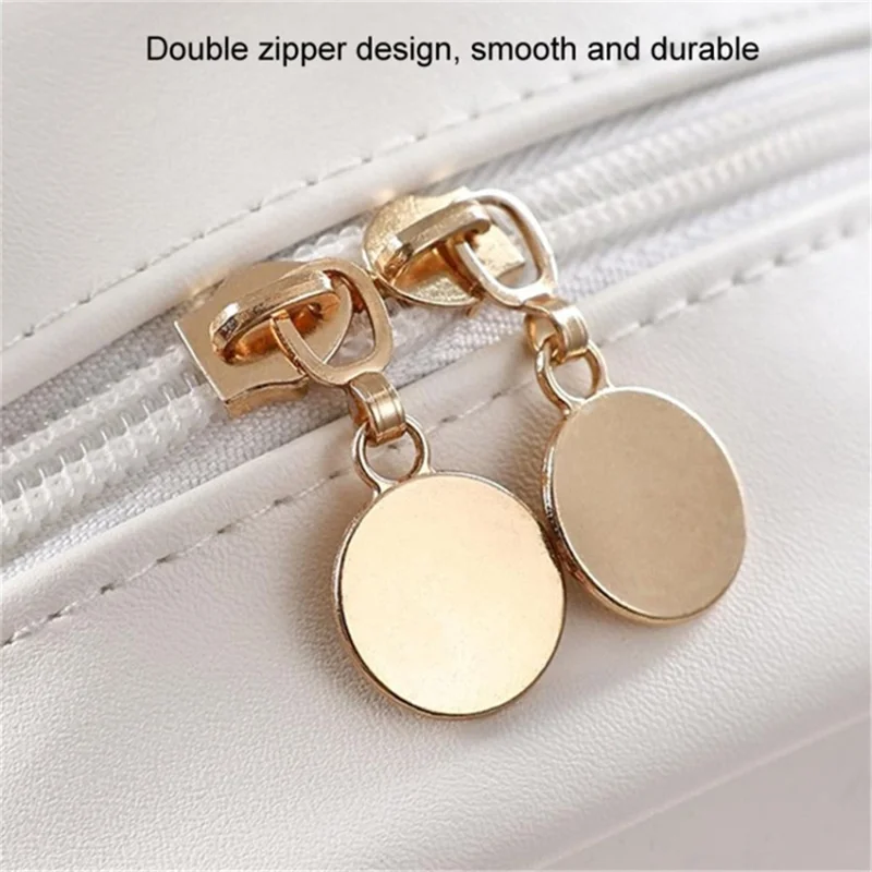 Handheld Shell Makeup Bag Large Capacity PU Leather+Polyester Travel Toiletries Storage Bag - Coral Pink