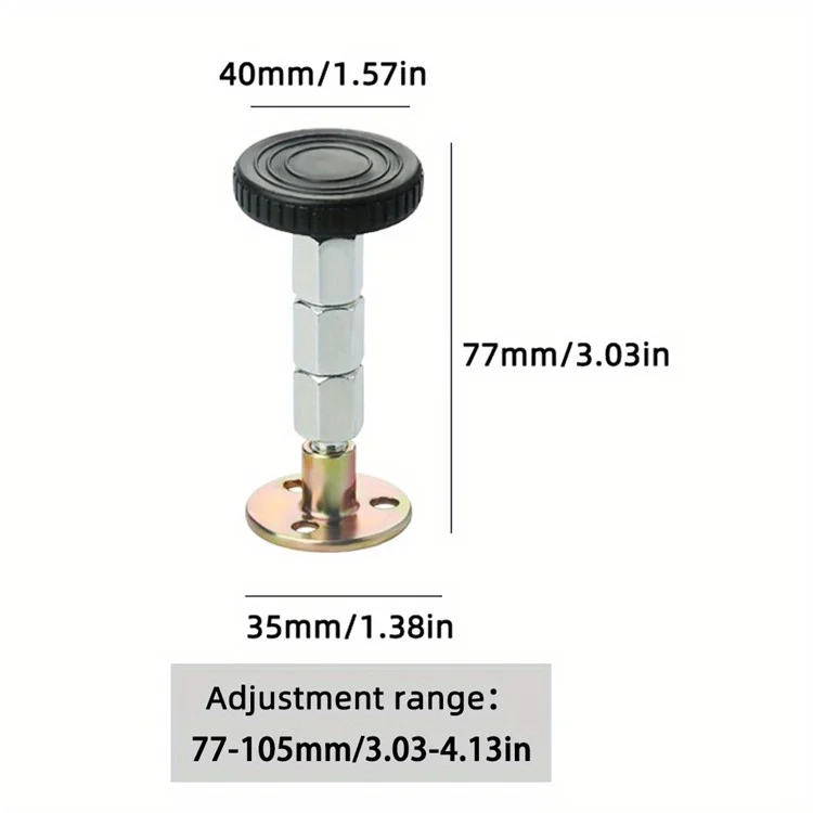 Fermi di testata del letto Regolabili 77-112mm Correttore di telaio del letto Anti-Shake Tool