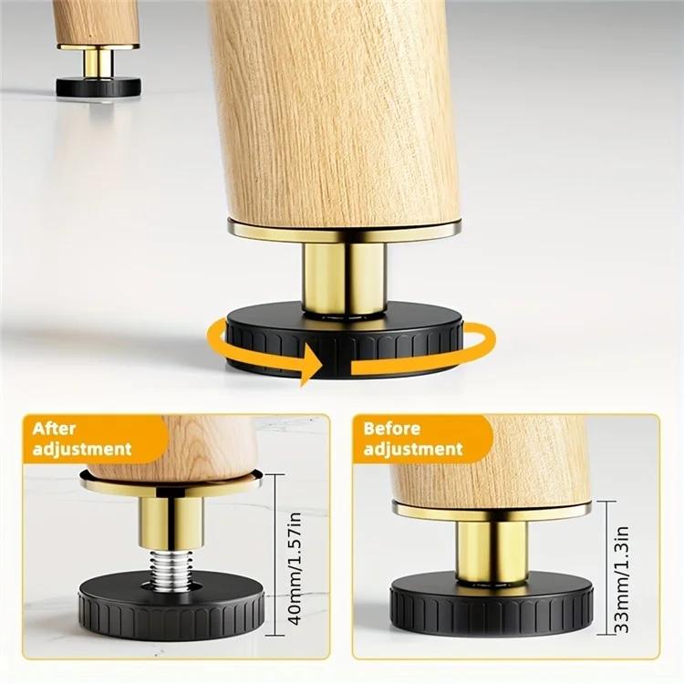 Telaio per letto regolabile da 64-87 mm Antiscuotimento Fissatore testiera letto