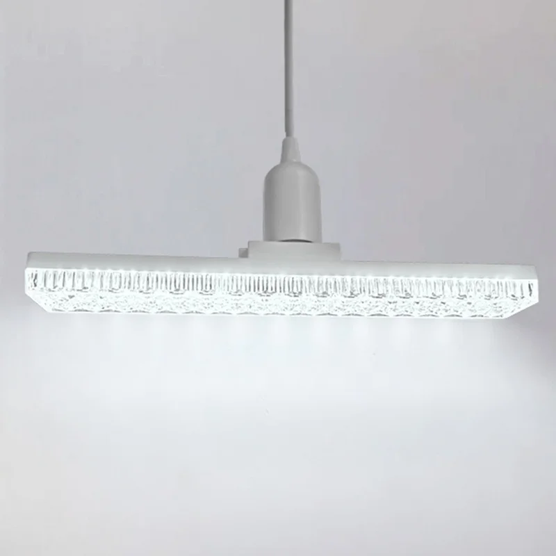 E27 18W LED Crystal Bar Light Energy Saving Bright Indoor Lamp, White Light 30cm