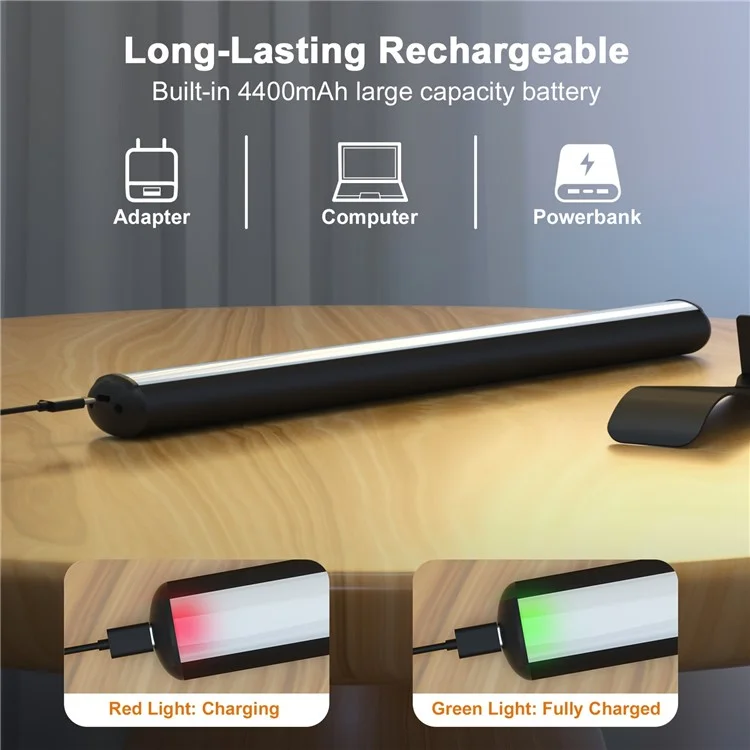 40cm 2.2W Wall Picture Dimmable Light Magnetic Rechargeable Oil Painting Display Lamp with Remote Controller