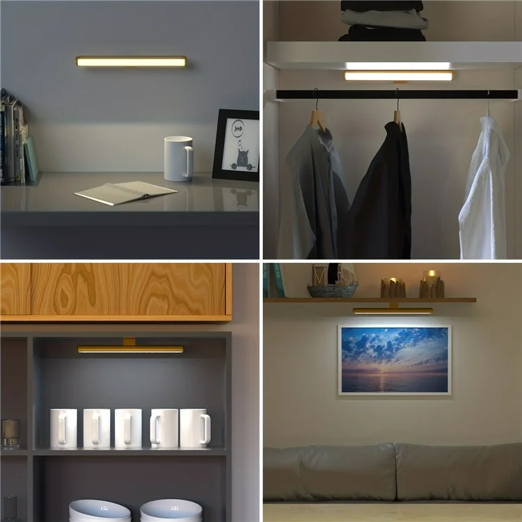 40cm 2.2W Wall Picture Dimmable Light Magnetic Rechargeable Oil Painting Display Lamp with Remote Controller