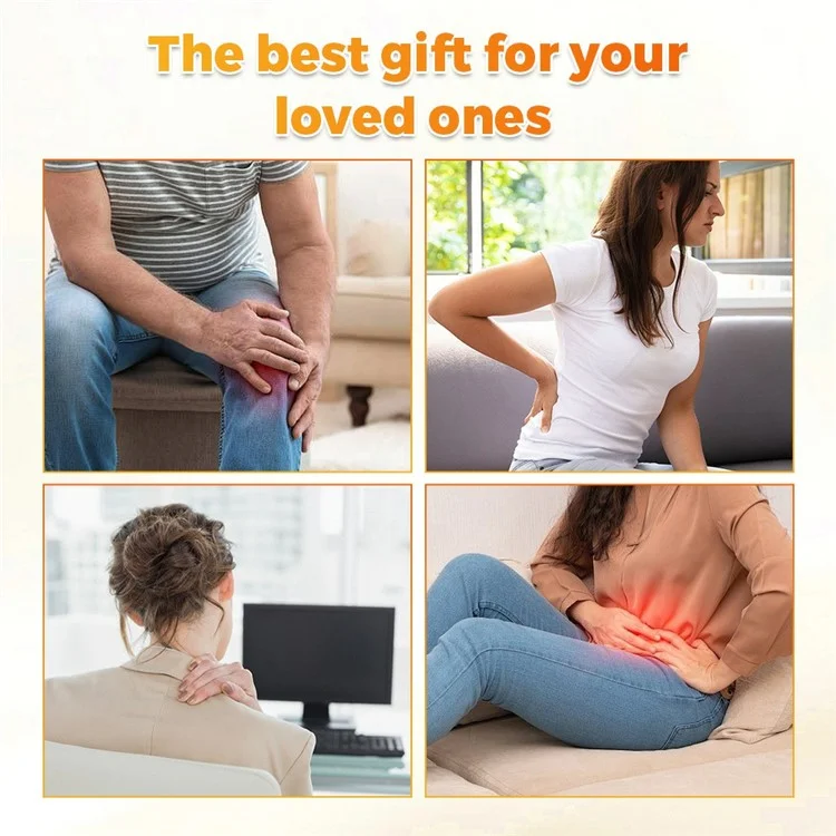 Rotlicht -therapie Taillengürtel Erwärmungsmassage Neopren Infrarot Light Wrap Zur Schmerzlinderung (CE -zertifiziert)