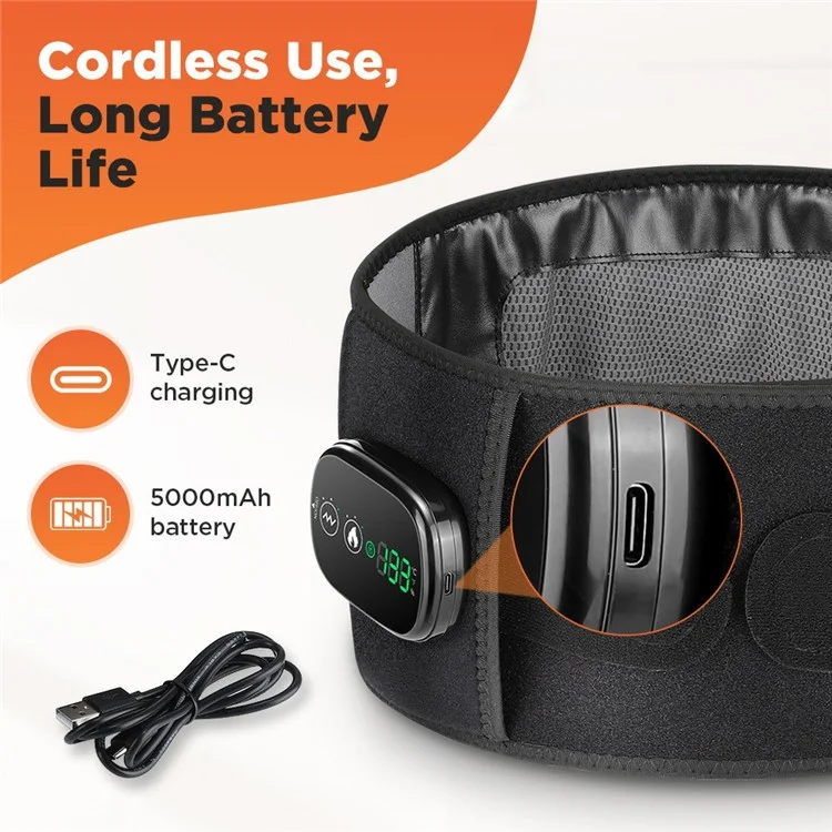 Taillengürtel Für Rotlichtheizung 3 Getriebe Vibration Massage Therapie Wrap Mit Timer (CE -zertifiziert)