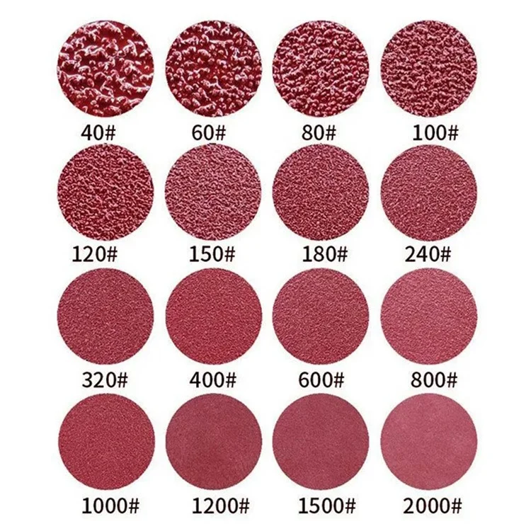 10Pcs 125mm 8 Hole Sandpaper Woodworking Metal Grinding Sanding Disc Abrasive Polishing Papers - 180 Grit
