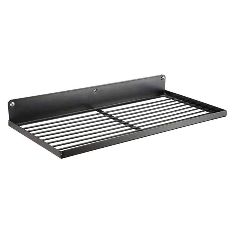 Upper Layer Wall Mount Power Tool Storage Rack for Drills Screwdrivers Space Saving Metal Shelf