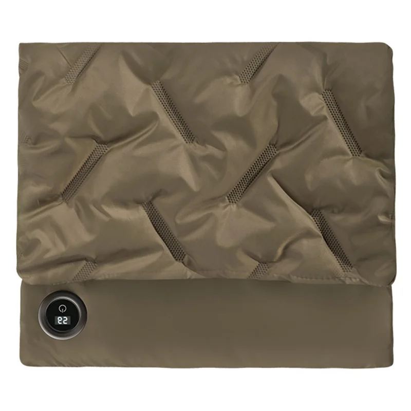 Multifunctional Down Cotton Waterless Electric Heating Hand Warmer Bag - Green