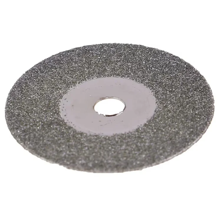 10 discos de corte y desbaste de diamante de 50 mm con 2 mandriles para amoladora eléctrica y sierra