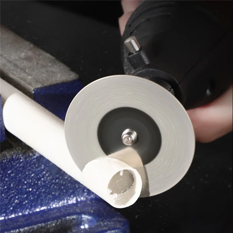10 discos de corte y desbaste de diamante de 50 mm con 2 mandriles para amoladora eléctrica y sierra