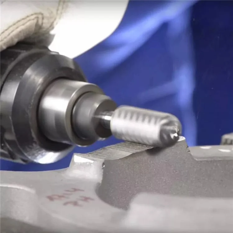 10 Stück Hartmetall-Schleifköpfe Rotationsfräser-Set für Holz, Metall, Gravur, Fräsen - Doppelnut