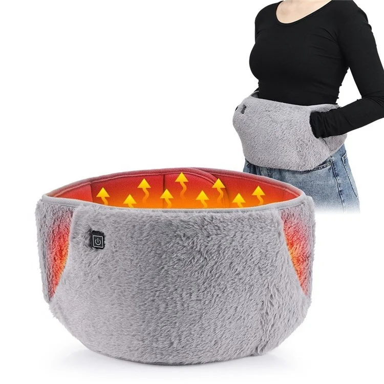 2 in 1 Electric Heating Waist Belt Crystal Velvet Hand Warmer with 1.5m Extension Cord ( CE  /  ROHS  /  FCC Certified )