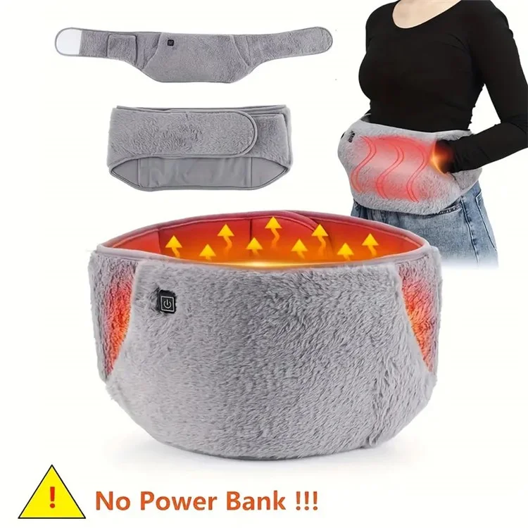 2 in 1 Electric Heating Waist Belt Crystal Velvet Hand Warmer with 1.5m Extension Cord ( CE  /  ROHS  /  FCC Certified )
