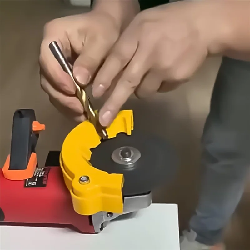 Portable Drill Bit Sharpener Tool Multiple Sizes Precision Grinding Assistant Device