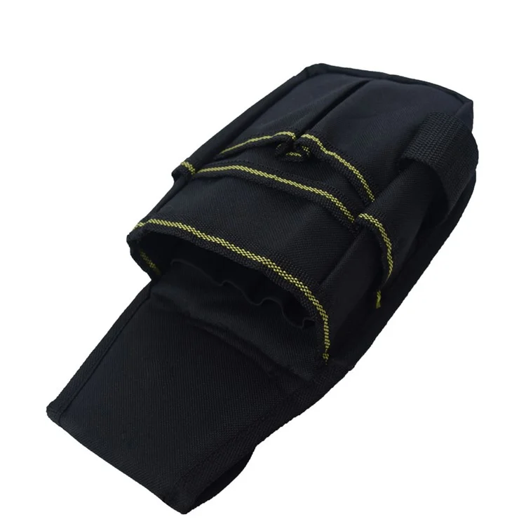 Tool Belt Pouch 600D Oxford Fabric with Waist Strap Multipurpose Repair Tool Organizer Bag 25.5 x 12.5 x 3cm