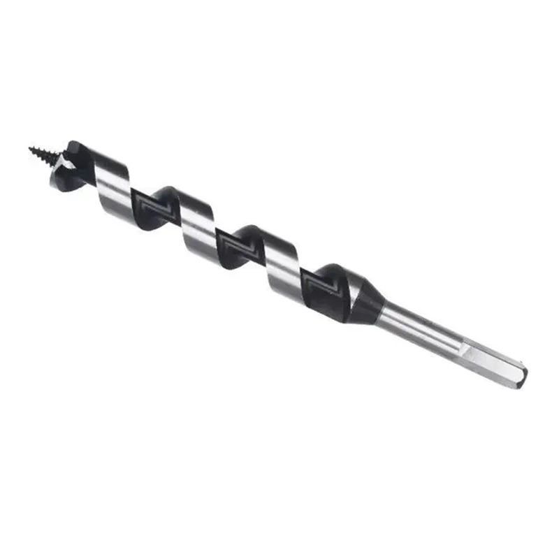 22 x 350mm Deep Hole Extended Auger Drill Bit Woodworking Hex Shank Bit for Electric Drill  /  Bench Drill