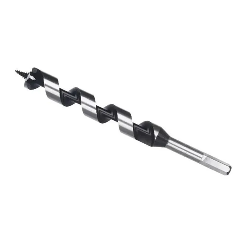 Wiertło stożkowe o przedłużonej głębokości 25 x 300 mm, wiertło do drewna z sześciennym trzpieniem do wiertarki elektrycznej / wiertarki stołowej