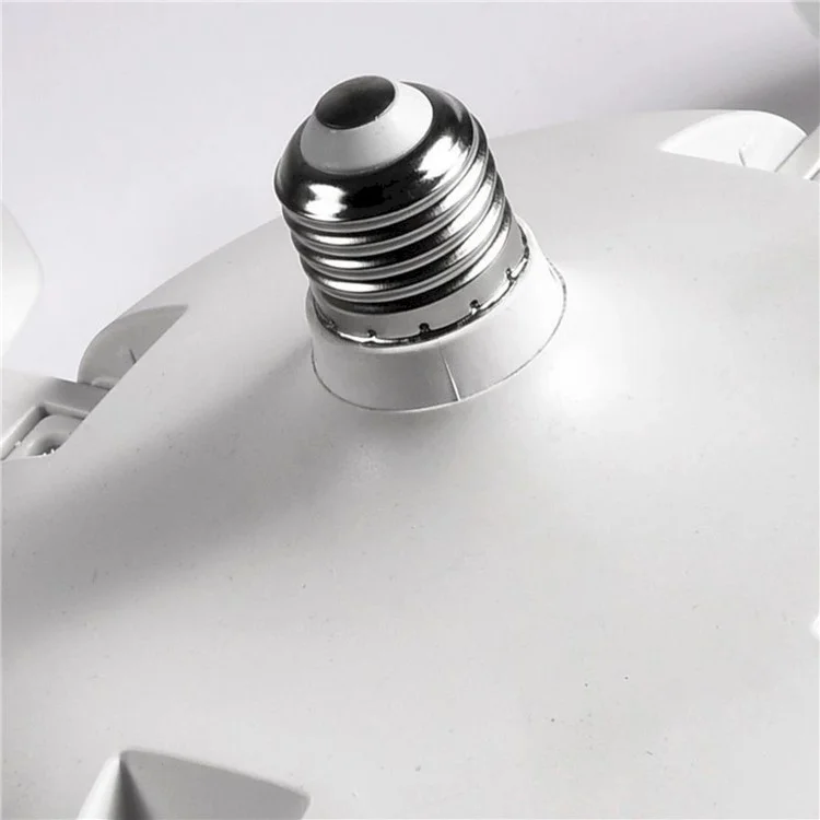 4 Heads E27 Fan Light 500mm Foldable Bedroom Kitchen Silent Ceiling Fan Lamp with Remote Control