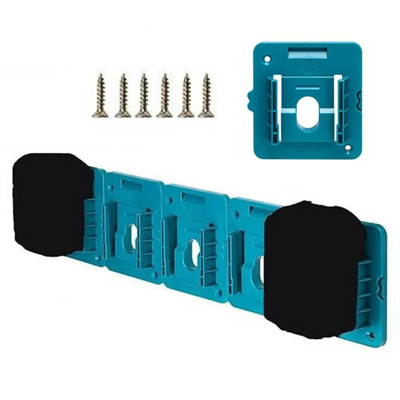 Soporte de pared para batería RIS-MA-1 1 Unidad para Soporte de Herramientas de Batería Makita 18V BL1815 BL1820