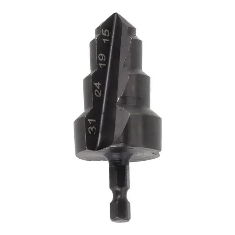 For PPR Pipe Tri-Blade Hex Shank Expansion Drill Bit 15  /  19  /  24  /  31mm Hex Shank Plumbing Drill Bits