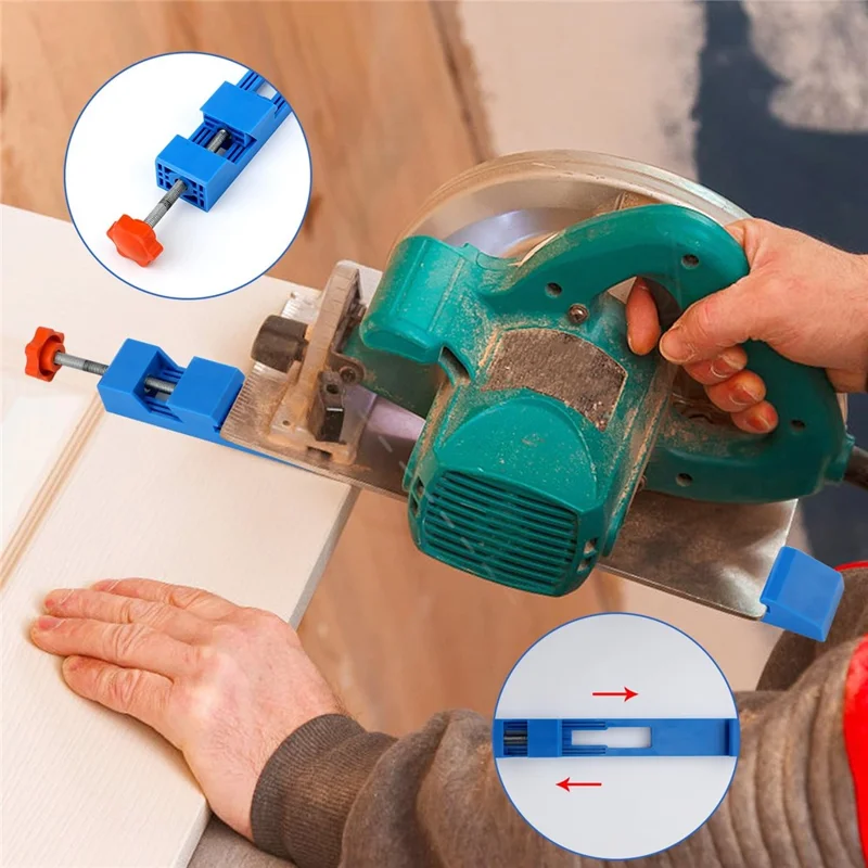 Adjustable Woodworking Saw Fence Lightweight Positioning Guide Rail For Cutting Machine Base Accessories