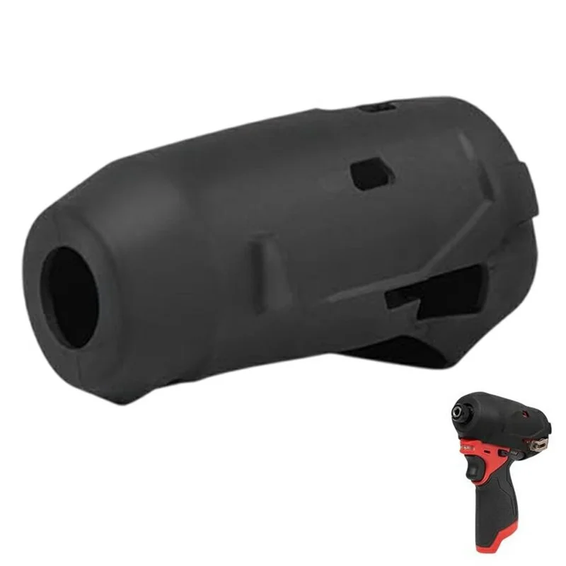 RIV-Mi-6 1Pc Para Milwaukee M12 Fuel Chave de Impacto Curta de 1/4 de Polegada 2551-20 Capa Protetora de Borracha