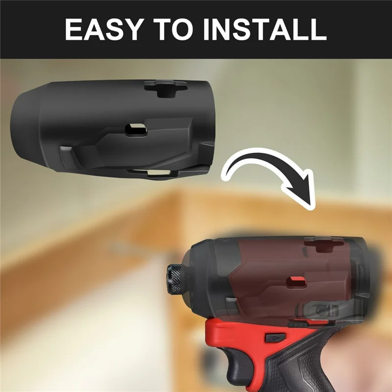 RIV-Mi-6 2 Peças Para Milwaukee M12 Fuel Chave de Impacto Compacta de 1/4 de Polegada 2551-20 Capa de Proteção de Borracha
