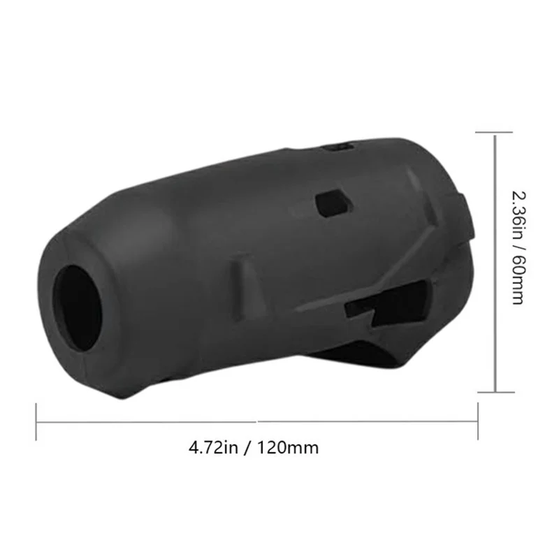 RIV-Mi-6 2 Peças Para Milwaukee M12 Fuel Chave de Impacto Compacta de 1/4 de Polegada 2551-20 Capa de Proteção de Borracha