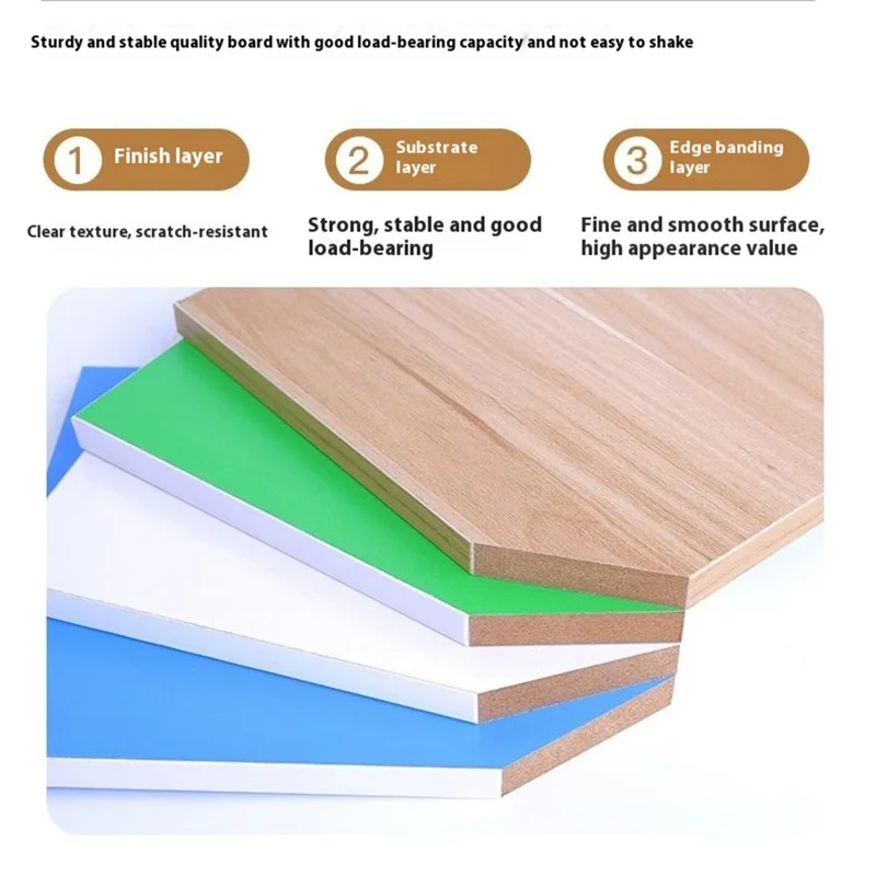 G08 Dreischichtiger schmaler Nachttisch für Wohnzimmer und Schlafzimmer – Minimalistisches Aufbewahrungsregal, 80 x 40 cm