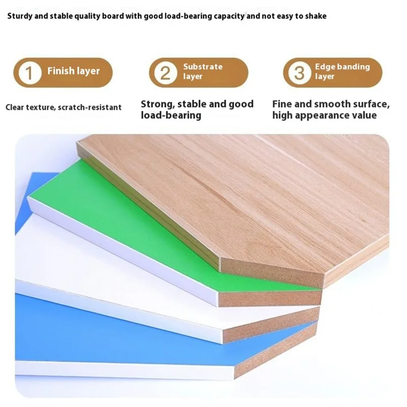 G08 Heightened Multi-Layer Bedroom Nightstand Narrow Side Table Living Room Storage Shelf, 60 x 40cm