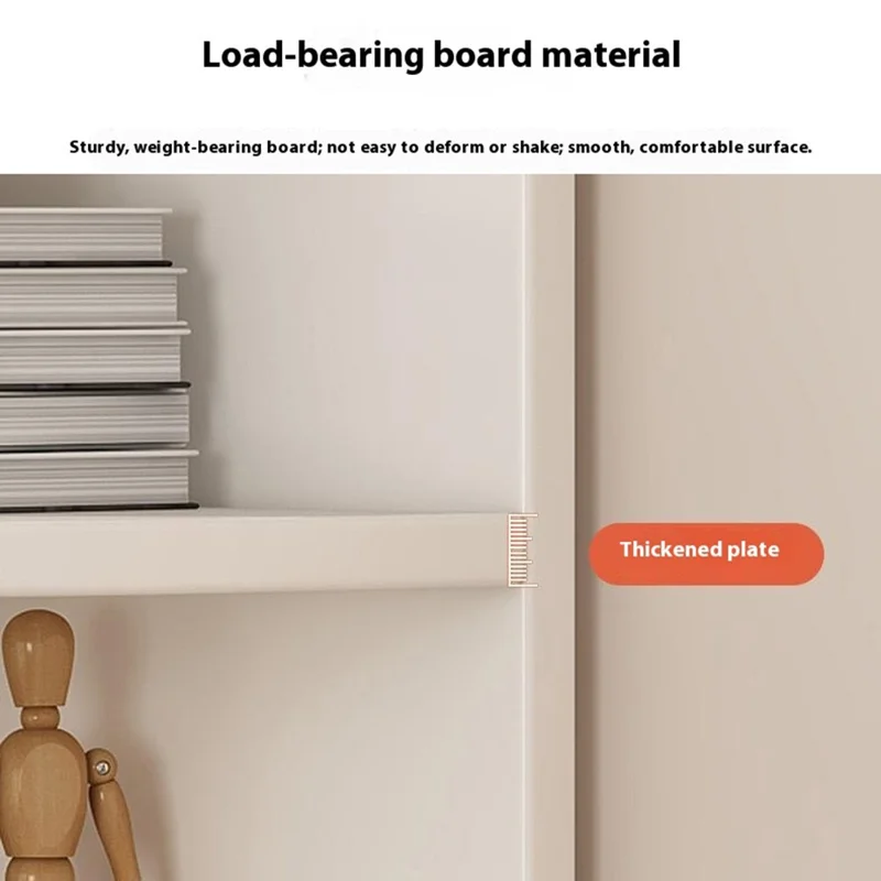 5-Tier 30x150cm Corner Storage Cabinet Floor Standing Display Shelf Holder for Living Room