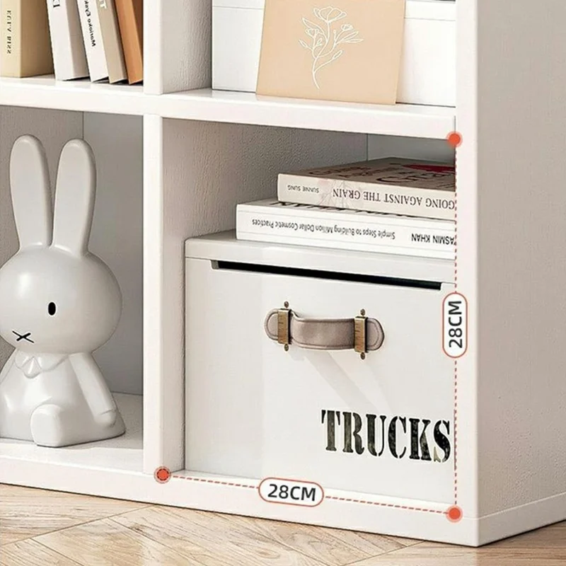 D23 90 x 20 x 60cm 6 Scomparti Armadio di Stoccaggio Scaffale Espositore per Soggiorno Libreria in Legno - Colore del Legno