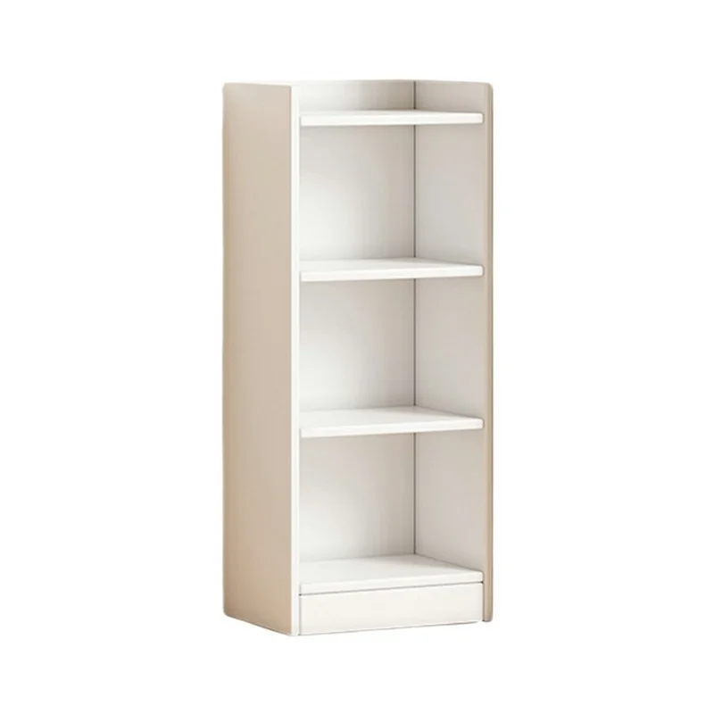 Estante de Armazenamento de 3 Andares Estreita de 30 cm D27 para Sala de Estar - Branco