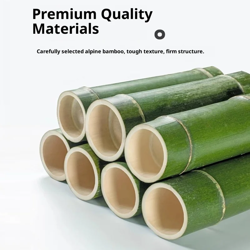 Einstöckiges 52 cm langes Küchen-Gewürzregal aus Bambus mit Aufbewahrungsschrank und transparenter Tür - Bambus-Farbe