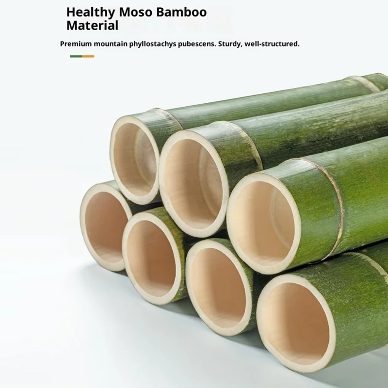 5-stufiger 70 cm langer Küchenschrank aus Bambus mit Platzsparmechanismus und Klapptür mit Maschendraht