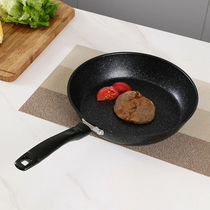 24cm Non-Stick Frying Pan for Home Cooking, Thickened Skillet for Eggs, Steak, Compatible with Induction and Gas Stoves