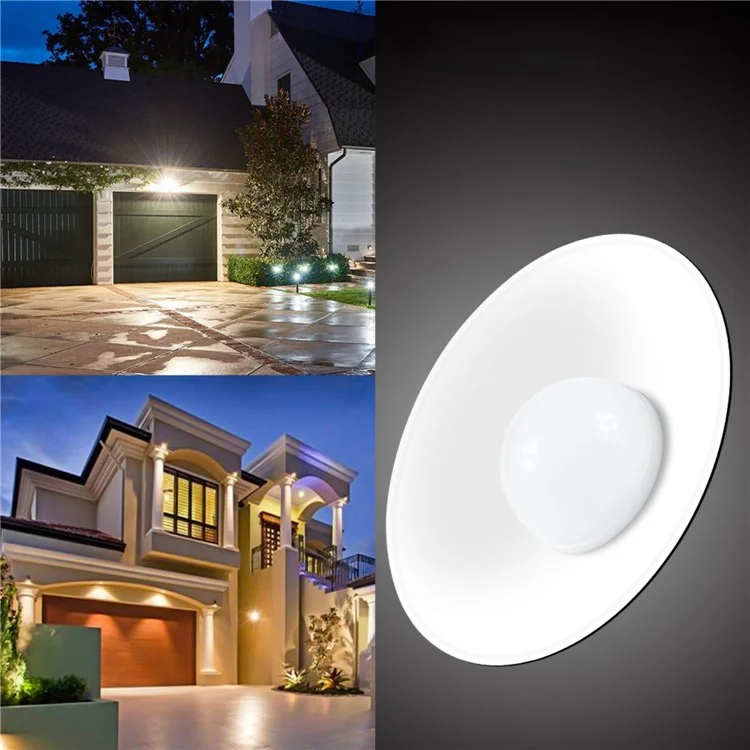 Outdoor Garden Yard Lighting Waterproof Solar Powered 3-Head Ceiling Porch Hanging Light Bulb - Cool White