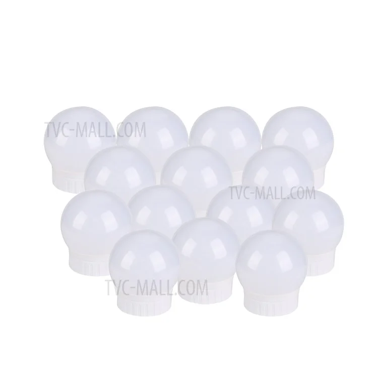 14 Bulbs LED Makeup Mirror Light Bulb Vanity Fill Light Dimmable Lamp for Dressing Table