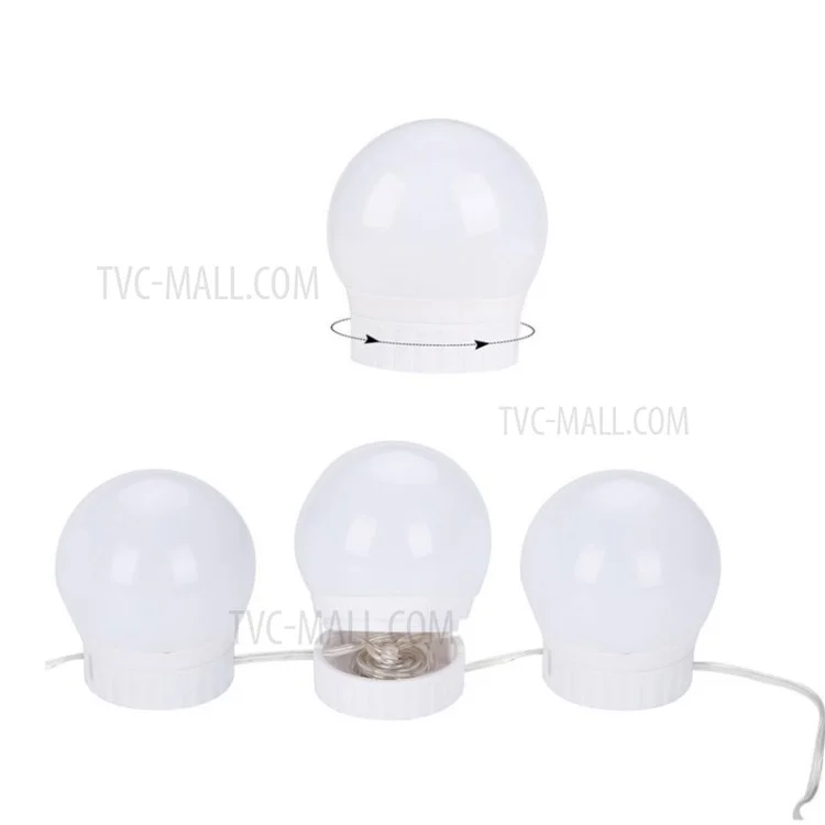 14 Bulbs LED Makeup Mirror Light Bulb Vanity Fill Light Dimmable Lamp for Dressing Table