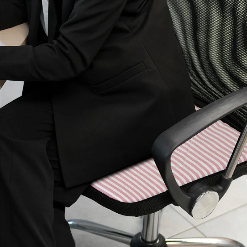 43x43cm Portable Heated Seat Cushion 3 Temperature Modes Magic Tape Pocket Foldable Warming Pad for Camping Car Office - Blue